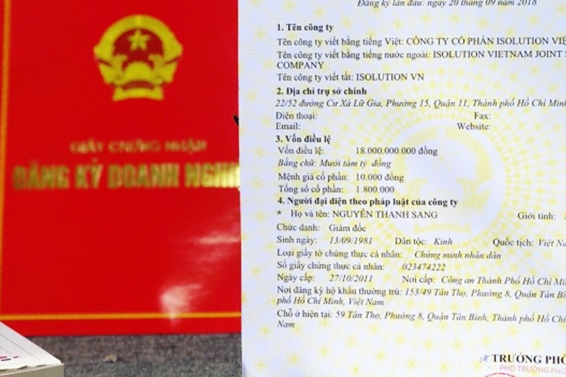 Có Bao Nhiêu Loại Giấy Phép Kinh Doanh?